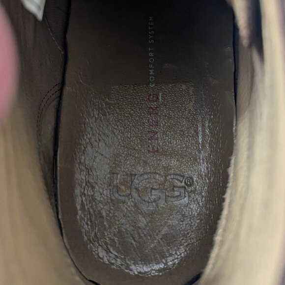 Men's Great condition UGG Vestmar Grizzly Leather Boots Mens Size 8 - Picture 12 of 16